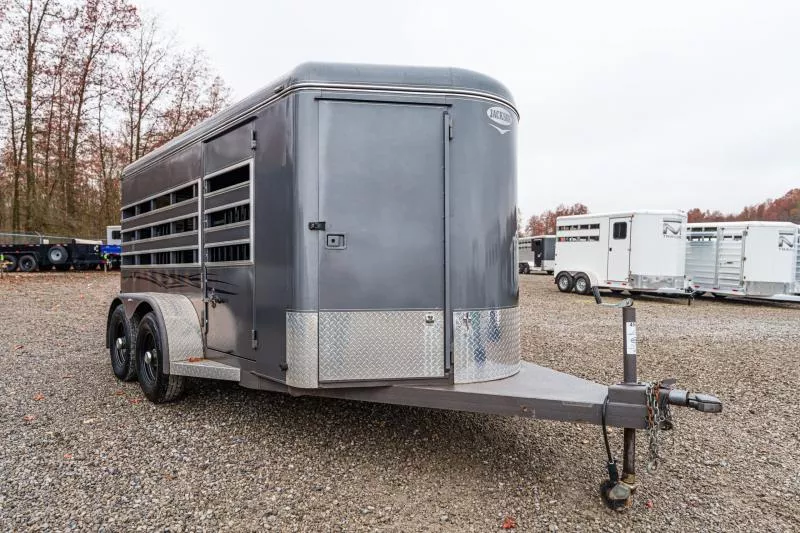 2023 Jackson Trailers 14' BP HOG Stock / Stock Combo Trailer