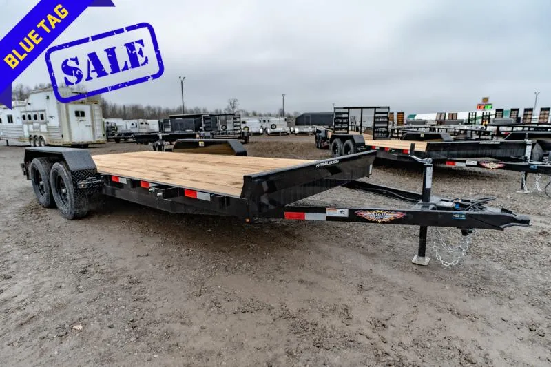 2025 H and H Trailer HCH8218-BP-070 Car / Racing Trailer