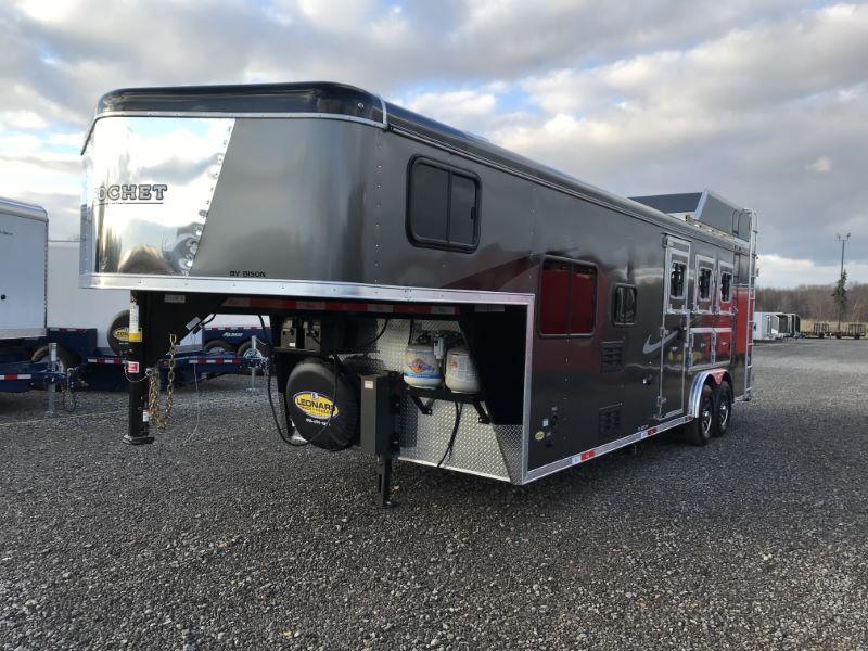 2021 3 HORSE BISON GOOSENECK W/LIVING QUARTERS 2021 3 HORSE BISON GOOSENECK W/LIVING QUARTERS