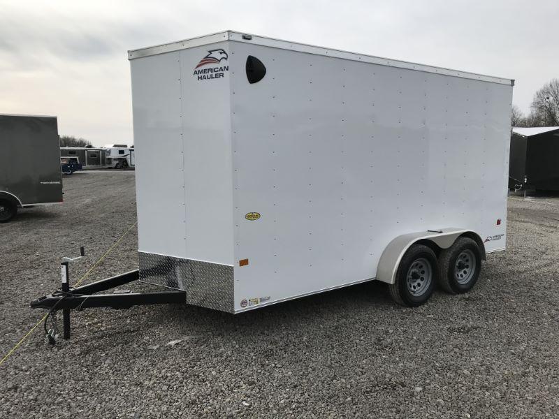 2021 14' AMERICAN HAULER BUMPER PULL ENCLOSED CARGO TRAILER 2021 14' AMERICAN HAULER BUMPER PULL ENCLOSED CARGO TRAILER