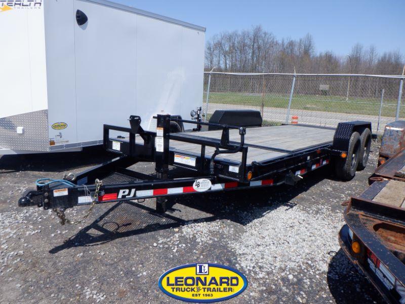 2021 Used 20' PJ T6202 Bumper Pull Tilt Deck Equipment Trailer 2021 Used 20' PJ T6202 Bumper Pull Tilt Deck Equipment Trailer