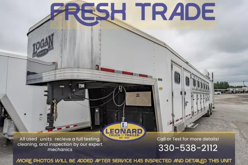 2020 Logan Coach EDGE 6 GN Horse Trailer