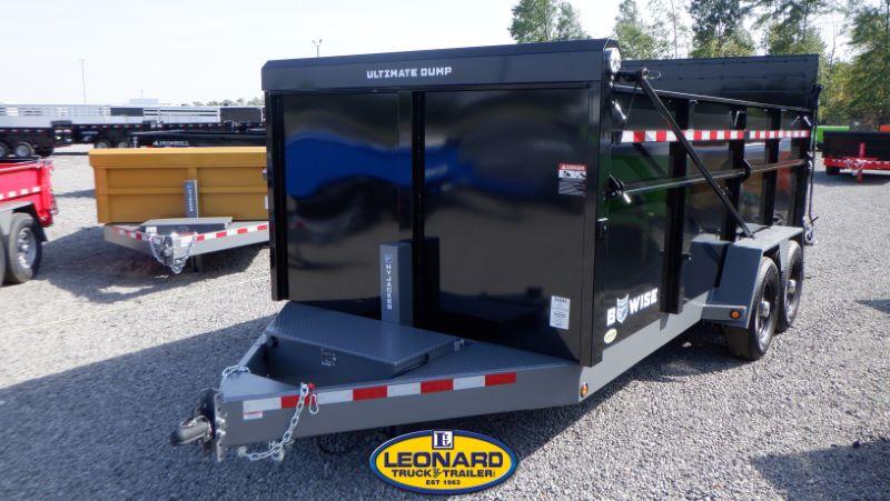 2022 16' BWISE BUMPER PULL DUMP LOW PROFILE TRAILER 2022 16' BWISE BUMPER PULL DUMP LOW PROFILE TRAILER