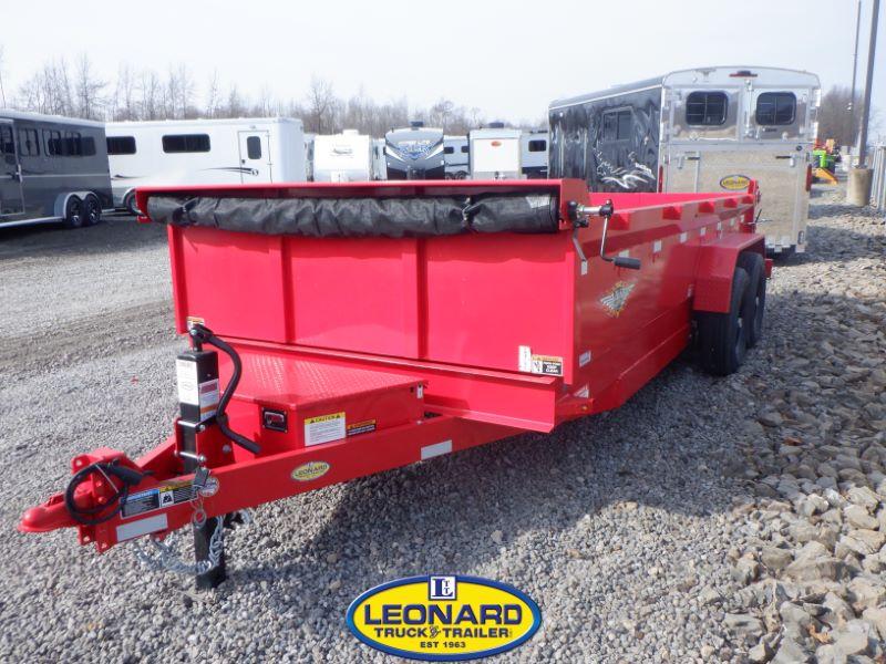 2022 New 14' H&H H8314DBW-B-140 Industrail Bumper Pull Dump Trailer 2022 New 14' H&H H8314DBW-B-140 Industrail Bumper Pull Dump Trailer