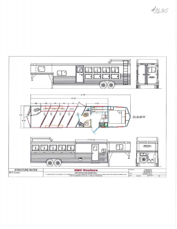 2022 NEW horse slant load SMC Laramie gooseneck with 8' living quarters horse trailer 2022 NEW horse slant load SMC Laramie gooseneck with 8' living quarters horse trailer