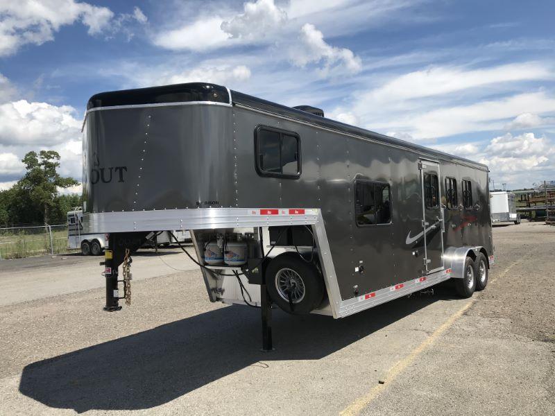 2021 3 HORSE BISON GOOSENECK W/LIVING QUARTERS HORSE TRAILER 2021 3 HORSE BISON GOOSENECK W/LIVING QUARTERS HORSE TRAILER