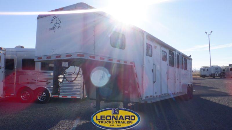 2002 Used 4 Horse Horton 4hlq Gooseneck With Living Quarters 2002 Used 4 Horse Horton 4hlq Gooseneck With Living Quarters