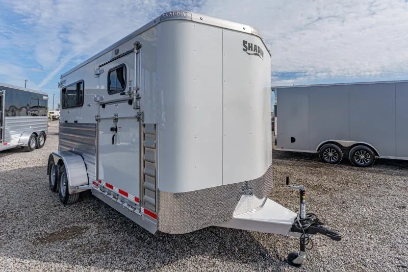 2026 Shadow Trailers 69166E-2STRW-BP Horse Trailer