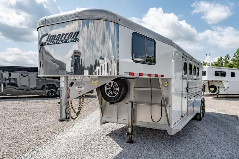 used Horse Trailers Cimarron Trailers  for sale, in North Jackson, OH Thumbnail 2