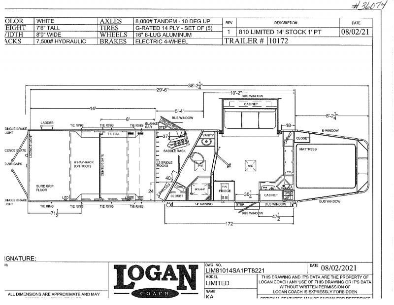 2022 NEW 8X29 LOGAN GOOSENECK WITH 10' LIVING QUARTERS STOCK/COMBO TRAILER 2022 NEW 8X29 LOGAN GOOSENECK WITH 10' LIVING QUARTERS STOCK/COMBO TRAILER