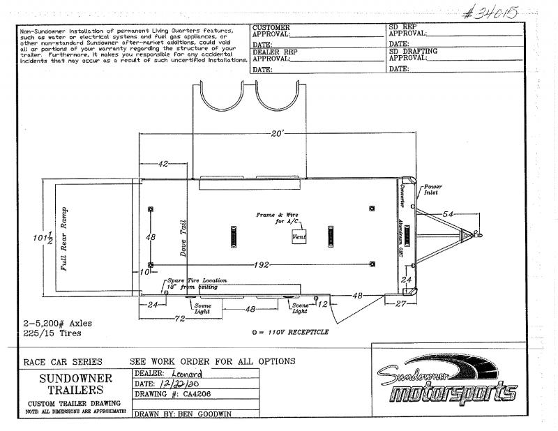 2021 20' SUNDOWNER BUMPER PULL ENCLOSED TRAILER 2021 20' SUNDOWNER BUMPER PULL ENCLOSED TRAILER