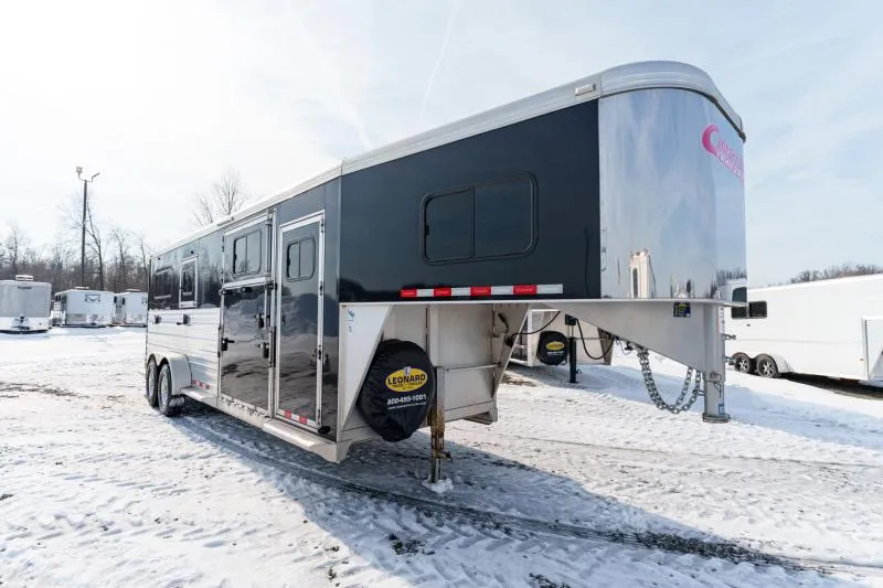 2021 Cimarron Trailers NS2+1G Horse Trailer