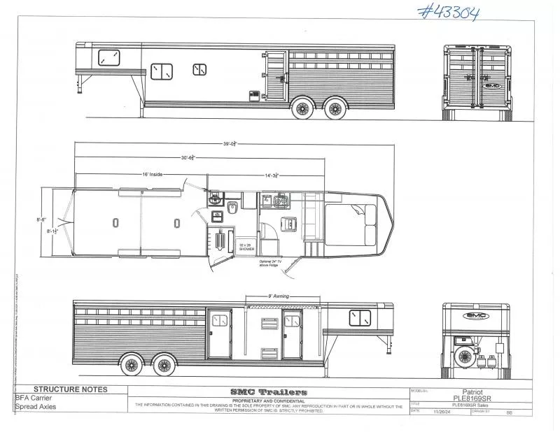 new Stock / Stock Combo Trailers SMC Horse Trailers  for sale, in North Jackson, OH Thumbnail 30