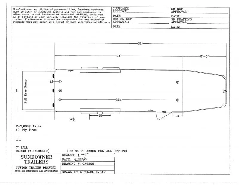 new Cargo (Enclosed) Trailers Sundowner Trailers  for sale, in North Jackson, OH Thumbnail 19