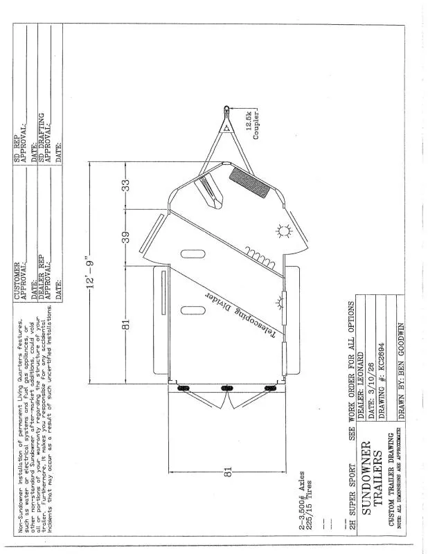 2026 Sundowner Trailers SS2HBP Horse Trailer
