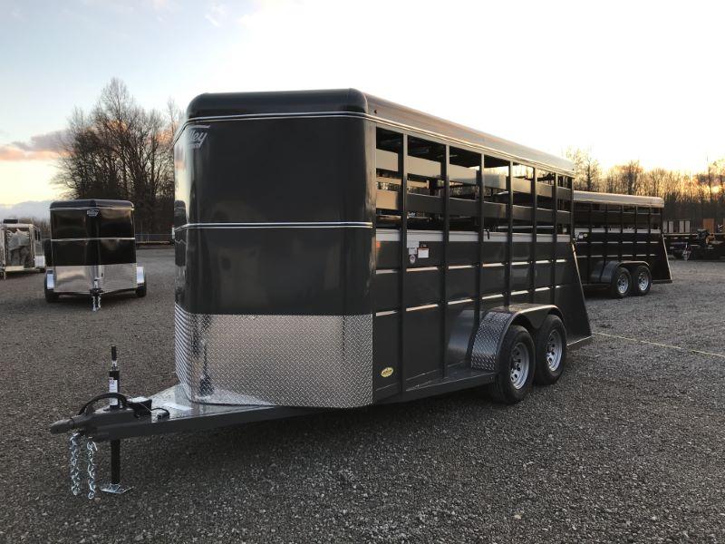 2021 16' 2021 VALLEY BUMPER PULL STOCK TRAILER 2021 16' 2021 VALLEY BUMPER PULL STOCK TRAILER