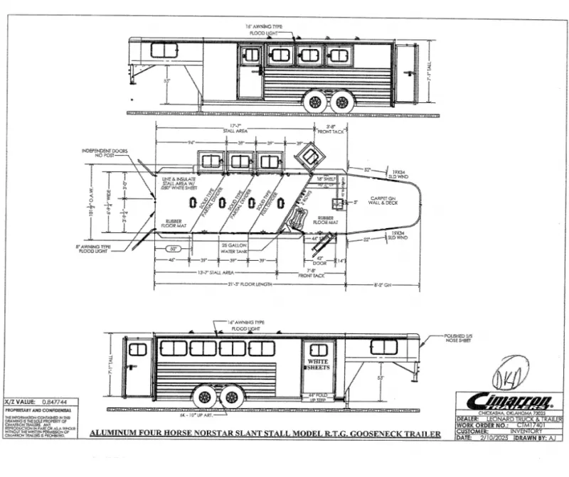 new Horse Trailers Cimarron Trailers  for sale, in North Jackson, OH Thumbnail 19