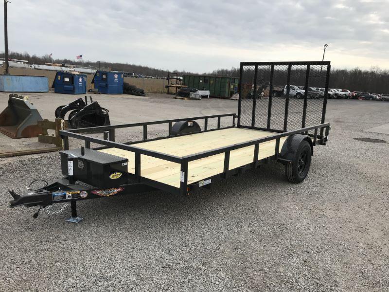 2021 14' H&H BUMPER PULL UTILITY TRAILER 2021 14' H&H BUMPER PULL UTILITY TRAILER