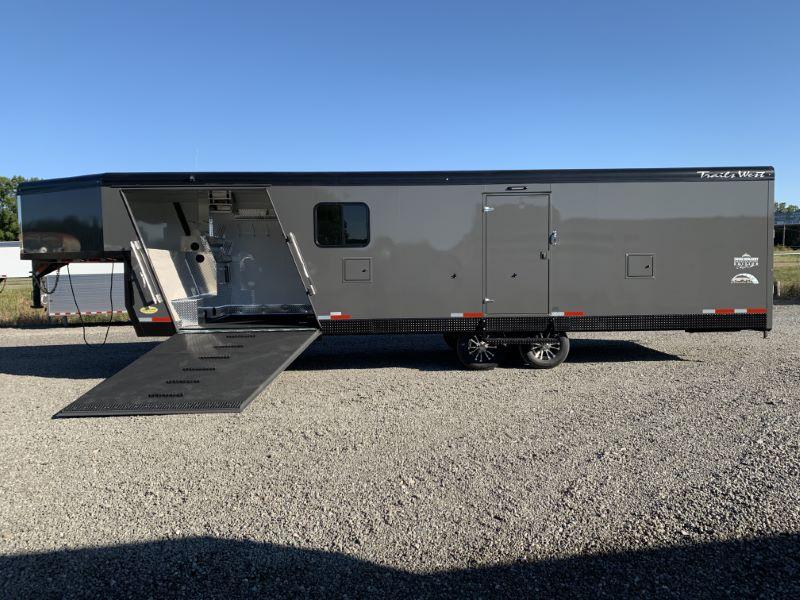 2021 8.5 X 28 TRAILS WEST GOOSENECK SNOWMOBILE TRAILER 2021 8.5 X 28 TRAILS WEST GOOSENECK SNOWMOBILE TRAILER
