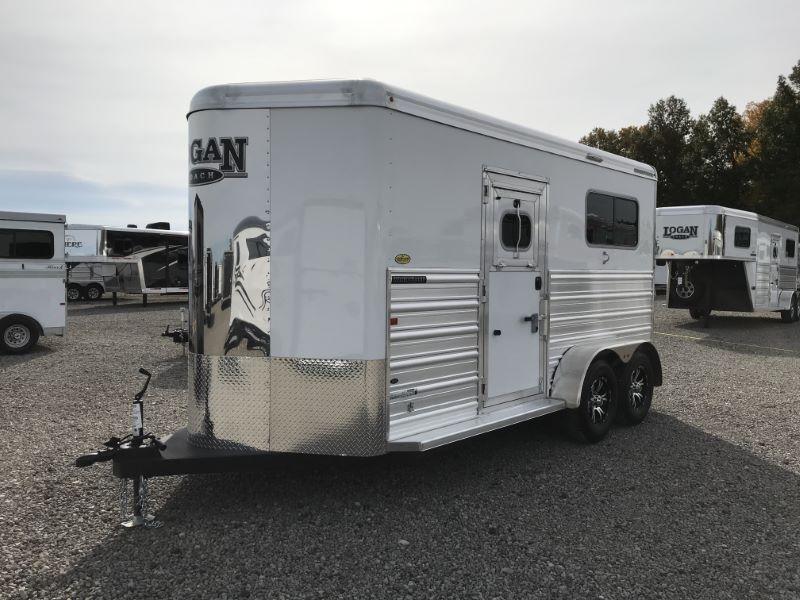 2021 2 HORSE LOGAN COACH BUMPER PULL HORSE TRAILER 2021 2 HORSE LOGAN COACH BUMPER PULL HORSE TRAILER