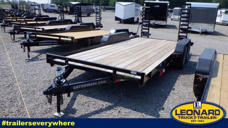 2021 18' GATOR MADE BUMPER PULL EQUIPMENT TRAILER 2021 18' GATOR MADE BUMPER PULL EQUIPMENT TRAILER