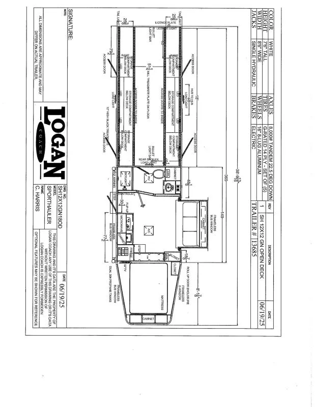 new Toy Haulers Logan Coach  for sale, in North Jackson, OH Thumbnail 30