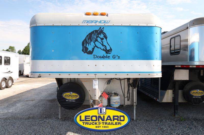 1992 Merhow Trailers 8316LQMT Horse Trailer 1992 Merhow Trailers 8316LQMT Horse Trailer