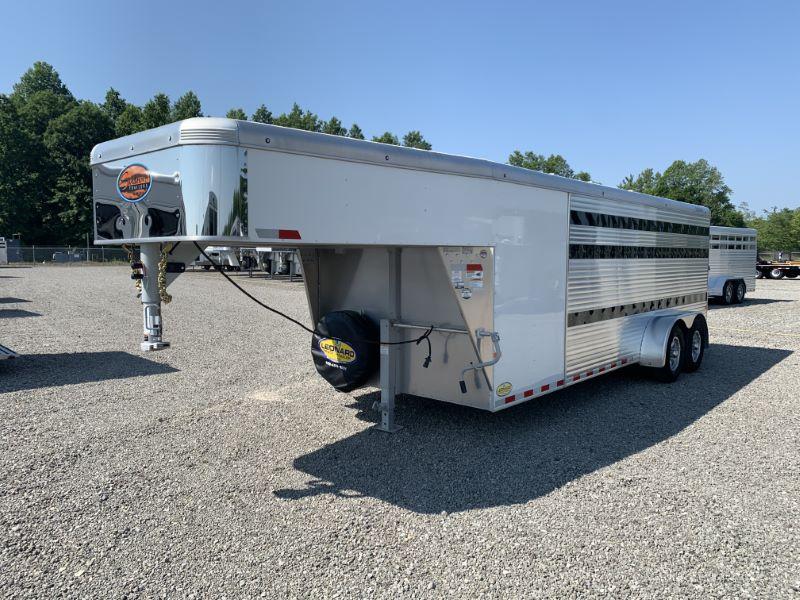 2021 20' SUNDOWNER GOOSENECK STOCK TRAILER 2021 20' SUNDOWNER GOOSENECK STOCK TRAILER