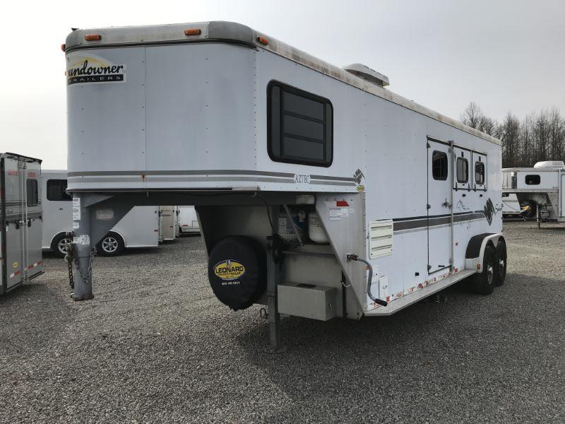 1999 3 HORSE SUNDOWNER GOOSENECK LIVING QUARTERS HORSE TRAILER 1999 3 HORSE SUNDOWNER GOOSENECK LIVING QUARTERS HORSE TRAILER