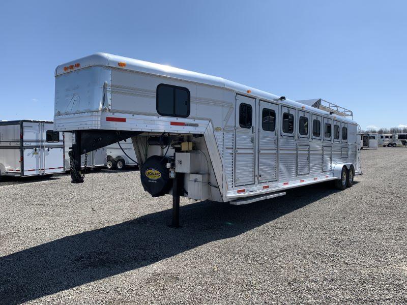 2002 6 HORSE SIDE KICK GOOSENECK HORSE TRAILER 2002 6 HORSE SIDE KICK GOOSENECK HORSE TRAILER