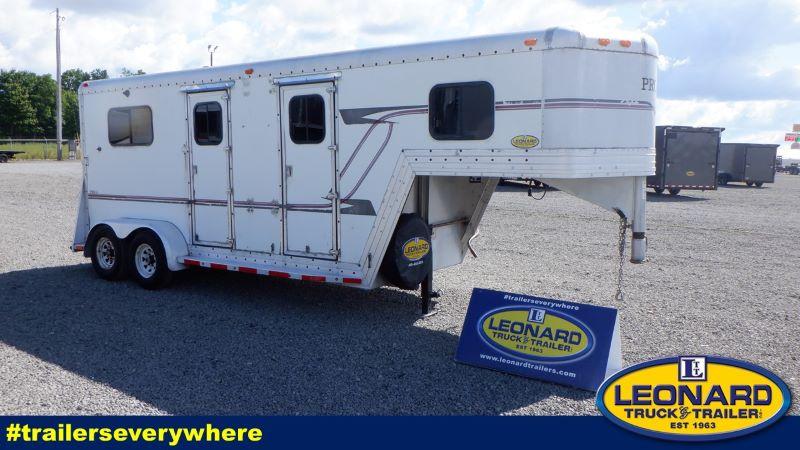 1992 2 HORSE PROLITE GOOSENECK HORSE TRAILER 1992 2 HORSE PROLITE GOOSENECK HORSE TRAILER
