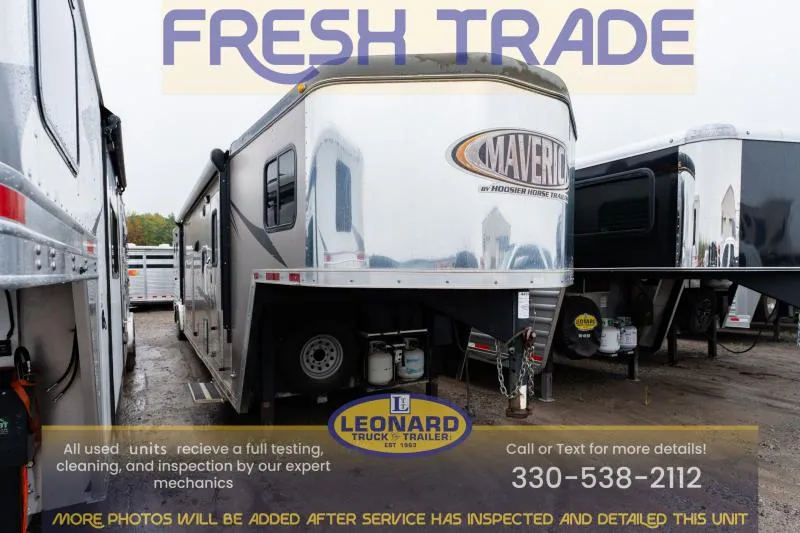 used Horse Trailers Hoosier Horse Trailers  for sale, in North Jackson, OH Thumbnail 2