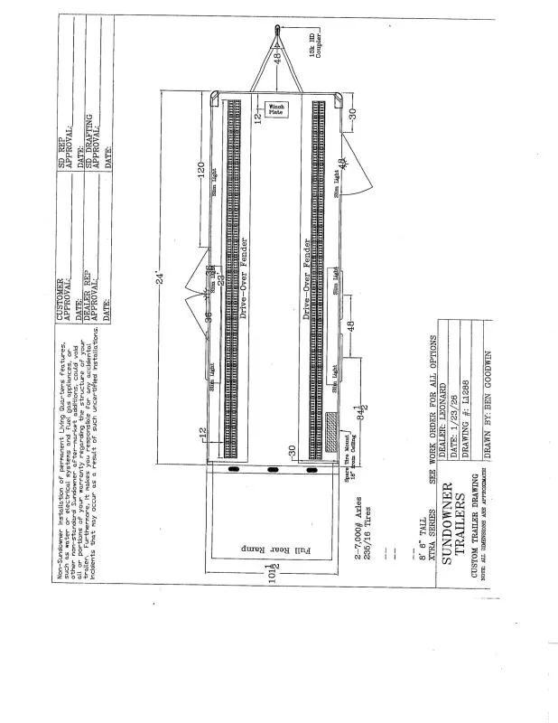 2026 Sundowner Trailers XTRA24BP 1 CAR RAMP OVER Car / Racing Trailer