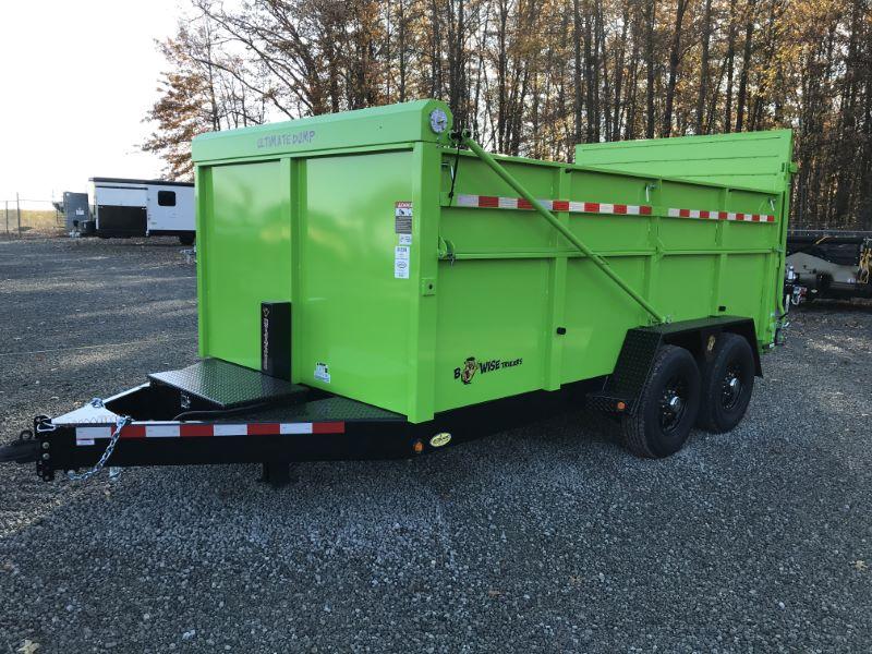 2021 16' BWISE BUMPER PULL DUMP LOW PROFILE TRAILER 2021 16' BWISE BUMPER PULL DUMP LOW PROFILE TRAILER