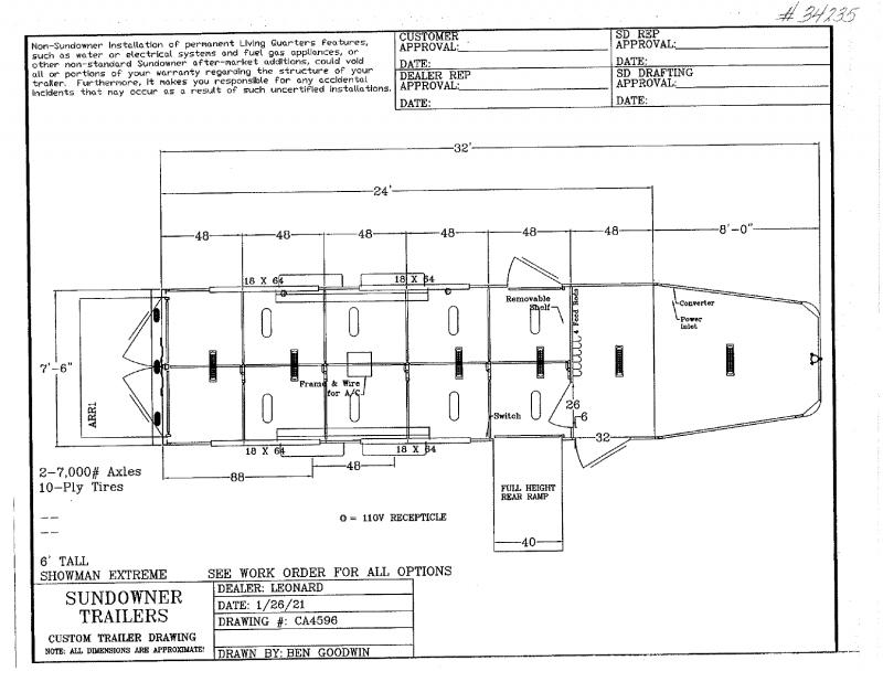 2021 24' SUNDOWNER GOOSENECK STOCK TRAILER 2021 24' SUNDOWNER GOOSENECK STOCK TRAILER
