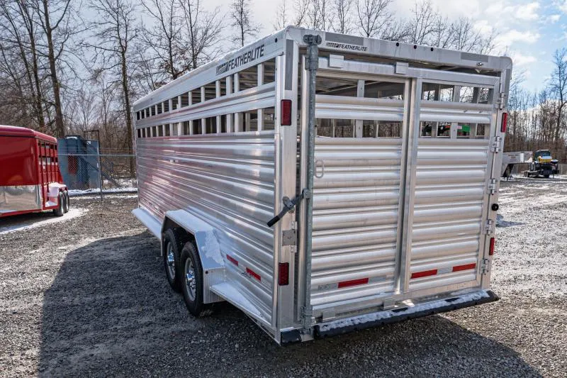 used Stock / Stock Combo Trailers Featherlite  for sale, in North Jackson, OH Thumbnail 8
