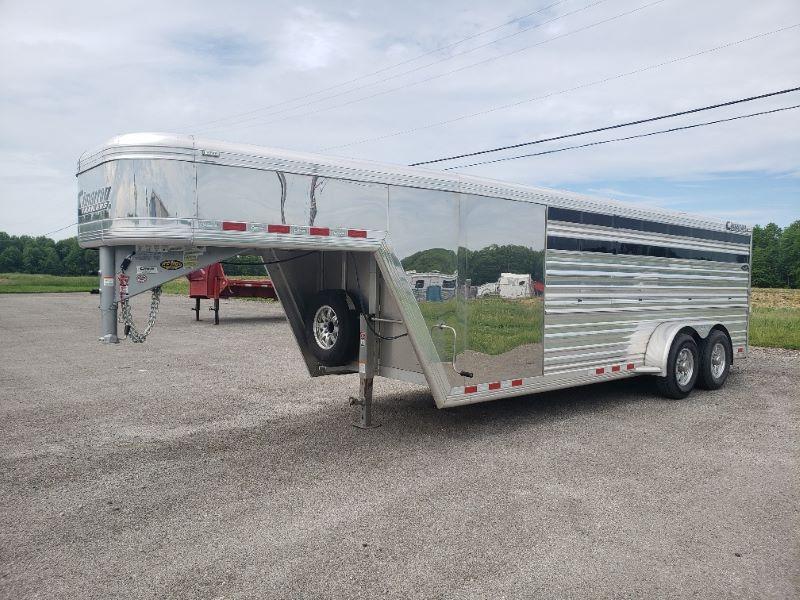 2018 20' CIMARRON GOOSENECK STOCK TRAILER 2018 20' CIMARRON GOOSENECK STOCK TRAILER