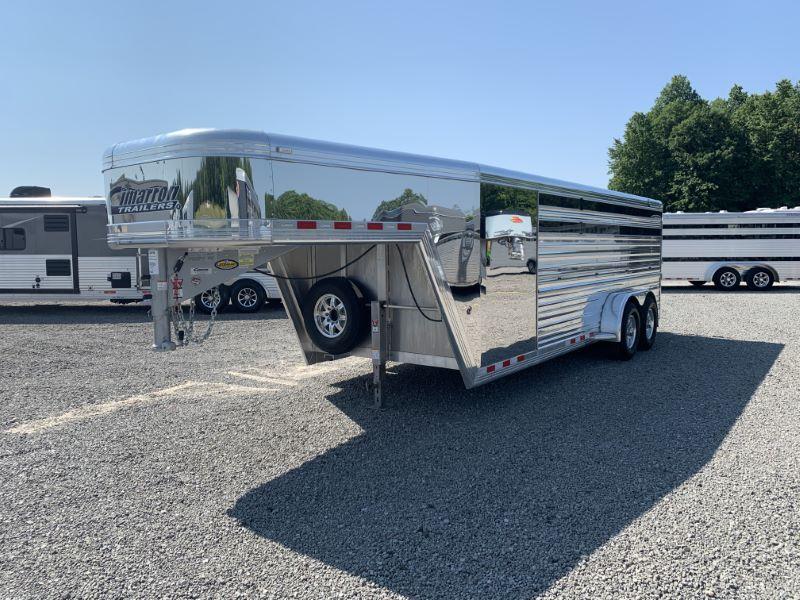 2018 20' CIMARRON GOOSENECK STOCK TRAILER 2018 20' CIMARRON GOOSENECK STOCK TRAILER