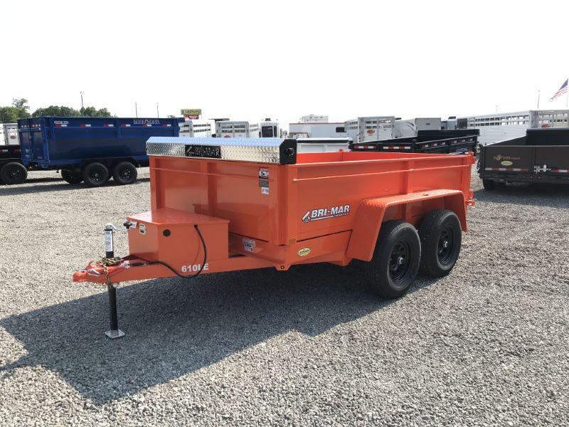 2021 10' BRI-MAR BUMPER PULL LOW PROFILE DUMP TRAILER 2021 10' BRI-MAR BUMPER PULL LOW PROFILE DUMP TRAILER