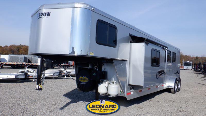 2022 NEW 3 HORSE SLANT LOAD SHADOW WEEKEND GETAWAY GOOSENECK WITH 10'6'' LIVING QUARTERS 2022 NEW 3 HORSE SLANT LOAD SHADOW WEEKEND GETAWAY GOOSENECK WITH 10'6'' LIVING QUARTERS
