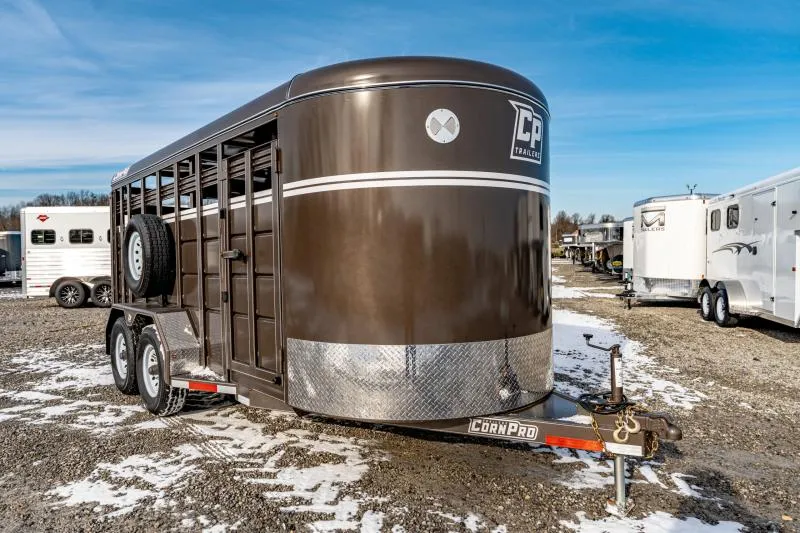 2026 CornPro SB-16 Stock / Stock Combo Trailer