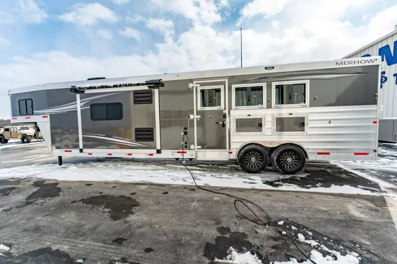 new Horse Trailers Merhow Trailers  for sale, in North Jackson, OH Thumbnail 11