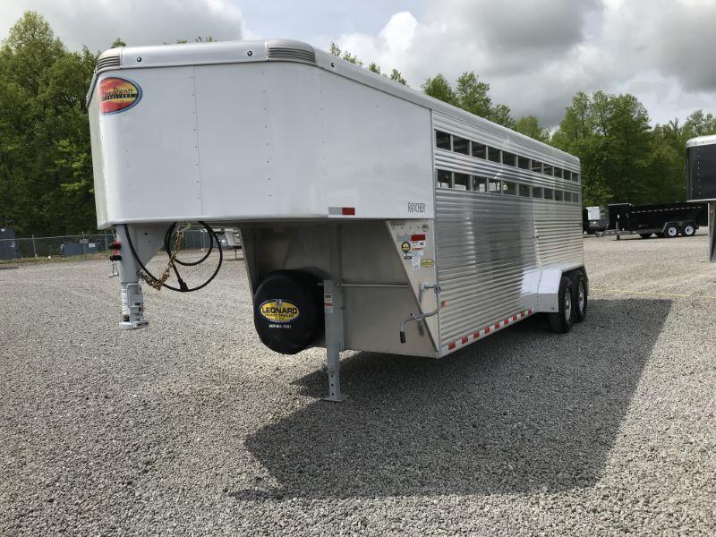 2021 20' SUNDOWNER GOOSENECK STOCK TRAILER 2021 20' SUNDOWNER GOOSENECK STOCK TRAILER