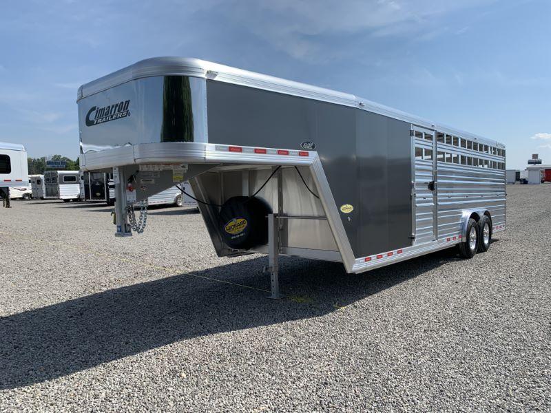 2021 8X24 CIMARRON GOOSENECK STOCK TRAILER 2021 8X24 CIMARRON GOOSENECK STOCK TRAILER