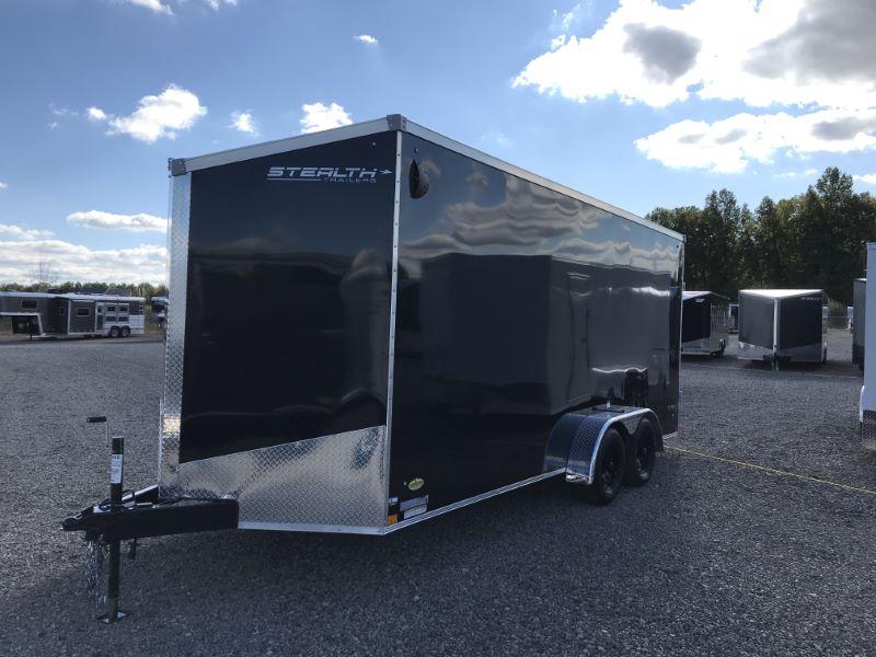 2021 7X18 STEALTH BUMPER PULL ENCLOSED CARGO TRAILER 2021 7X18 STEALTH BUMPER PULL ENCLOSED CARGO TRAILER
