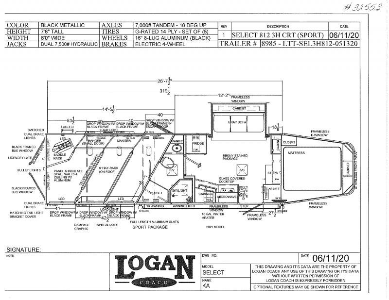 2021 3 HORSE LOGAN COACH GOOSENECK W/LIVING QUARTERS HORSE TRAILER 2021 3 HORSE LOGAN COACH GOOSENECK W/LIVING QUARTERS HORSE TRAILER