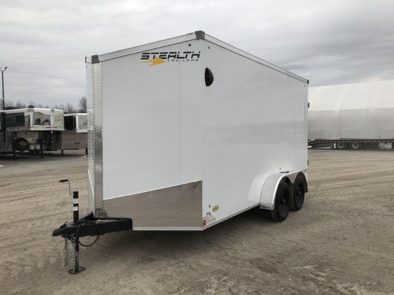 2021 7 X 14 STEALTH BUMPER PULL ENCLOSED CARGO TRAILER 2021 7 X 14 STEALTH BUMPER PULL ENCLOSED CARGO TRAILER