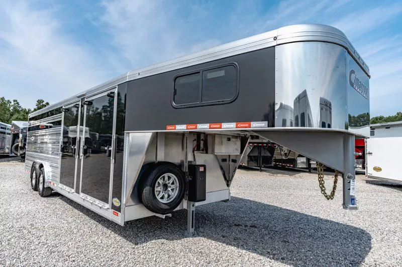 2026 Cimarron Trailers LS24G Stock / Stock Combo Trailer