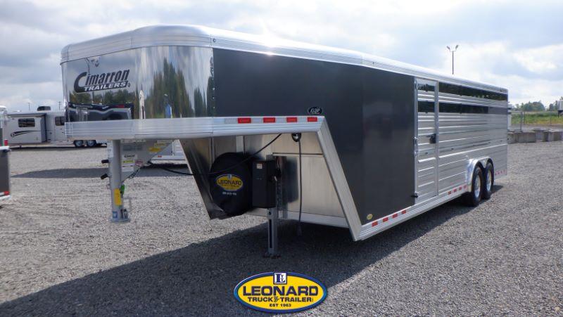 2022 8X26 CIMARRON GOOSENECK STOCK TRAILER 2022 8X26 CIMARRON GOOSENECK STOCK TRAILER