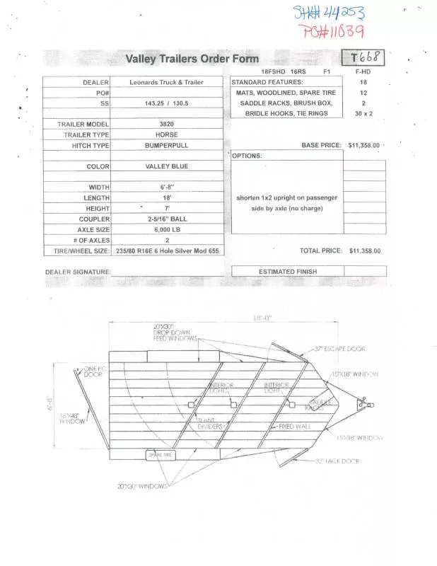 new Horse Trailers Valley Trailers  for sale, in North Jackson, OH Thumbnail 19